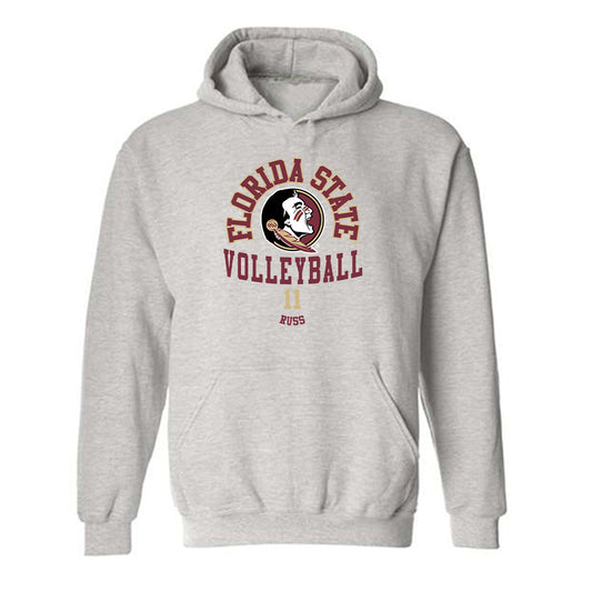 FSU - NCAA Women's Volleyball : Caylan Russ - Classic Fashion Shersey Hooded Sweatshirt