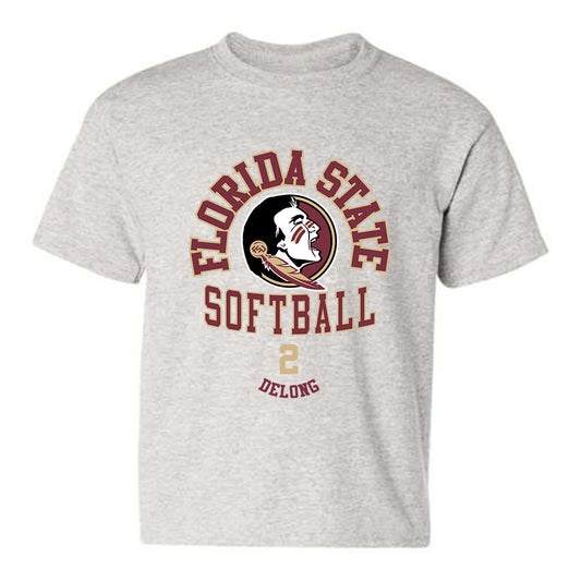 FSU - NCAA Softball : Addie DeLong - Classic Fashion Shersey Youth T-Shirt