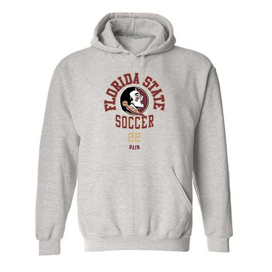 FSU - NCAA Women's Soccer : Claire Rain - Classic Fashion Shersey Hooded Sweatshirt