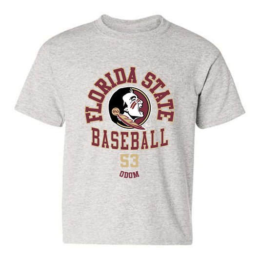 FSU - NCAA Baseball : Cam Odom - Classic Fashion Shersey Youth T-Shirt-0