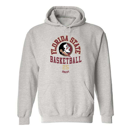 FSU - NCAA Women's Basketball : Ice Brady - Classic Fashion Shersey Hooded Sweatshirt-0