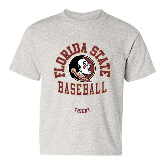 FSU - NCAA Baseball : Donovan Thiery - Classic Fashion Shersey Youth T-Shirt-0