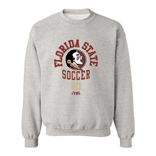 FSU - NCAA Women's Soccer : Joelle Jung - Classic Fashion Shersey Crewneck Sweatshirt-0
