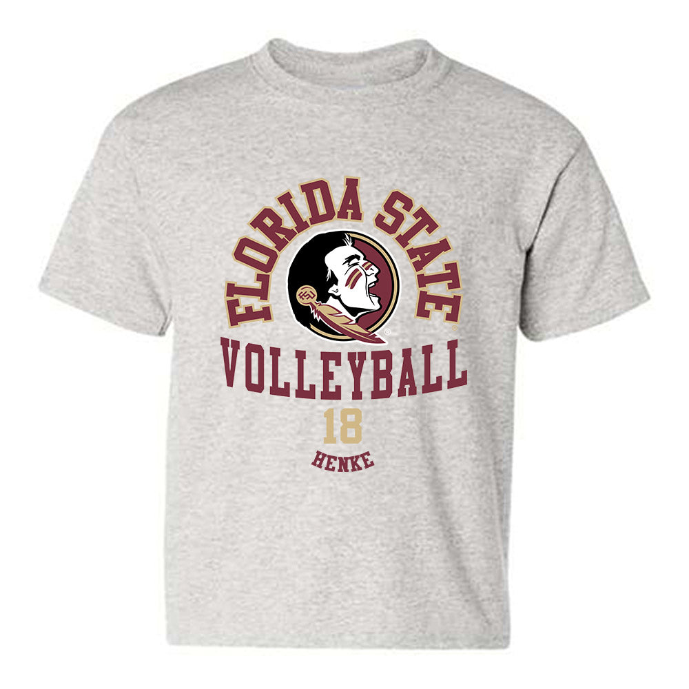 FSU - NCAA Women's Volleyball : Iane Henke - Classic Fashion Shersey Youth T-Shirt-0