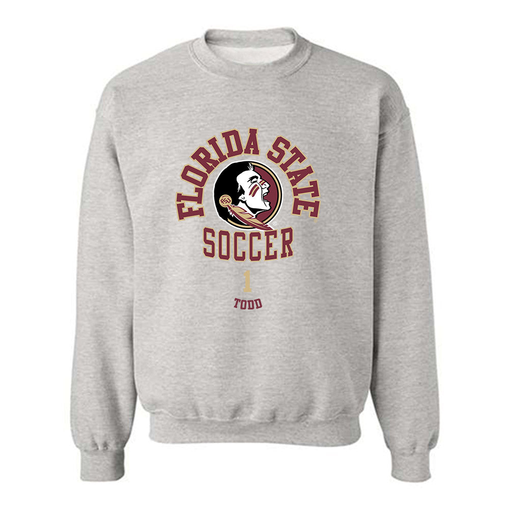 FSU - NCAA Women's Soccer : Adelyn Todd - Classic Fashion Shersey Crewneck Sweatshirt-0
