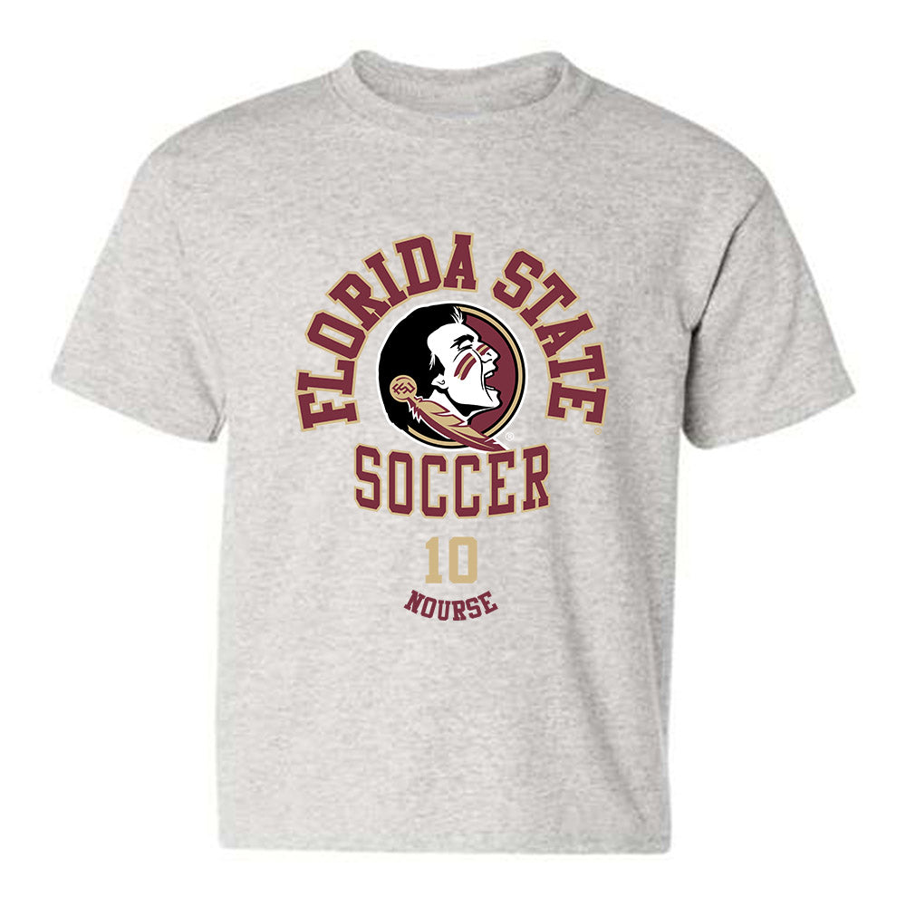FSU - NCAA Women's Soccer : Peyton Nourse - Classic Fashion Shersey Youth T-Shirt