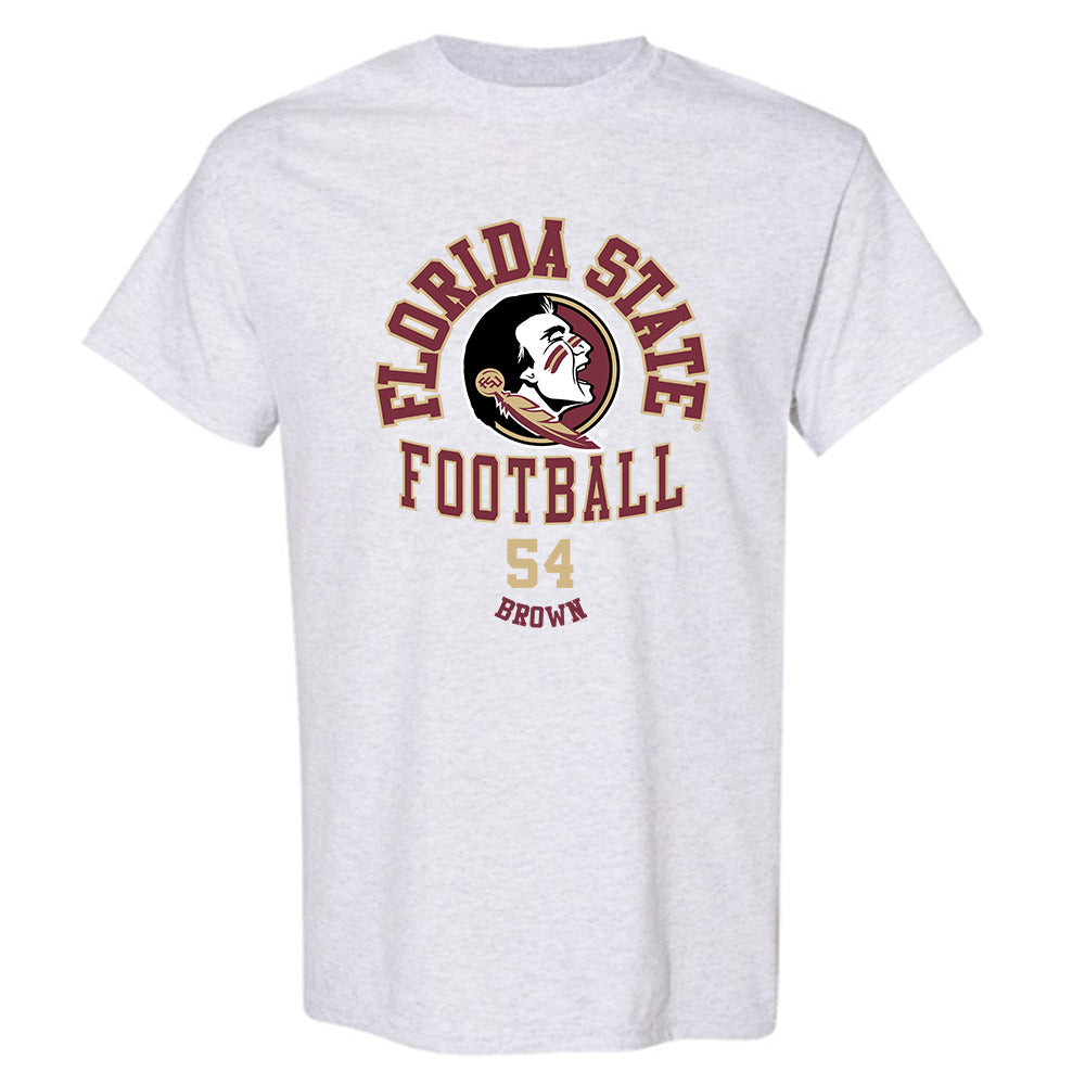 FSU - NCAA Football : Chastan Brown - Classic Fashion Shersey T-Shirt-0