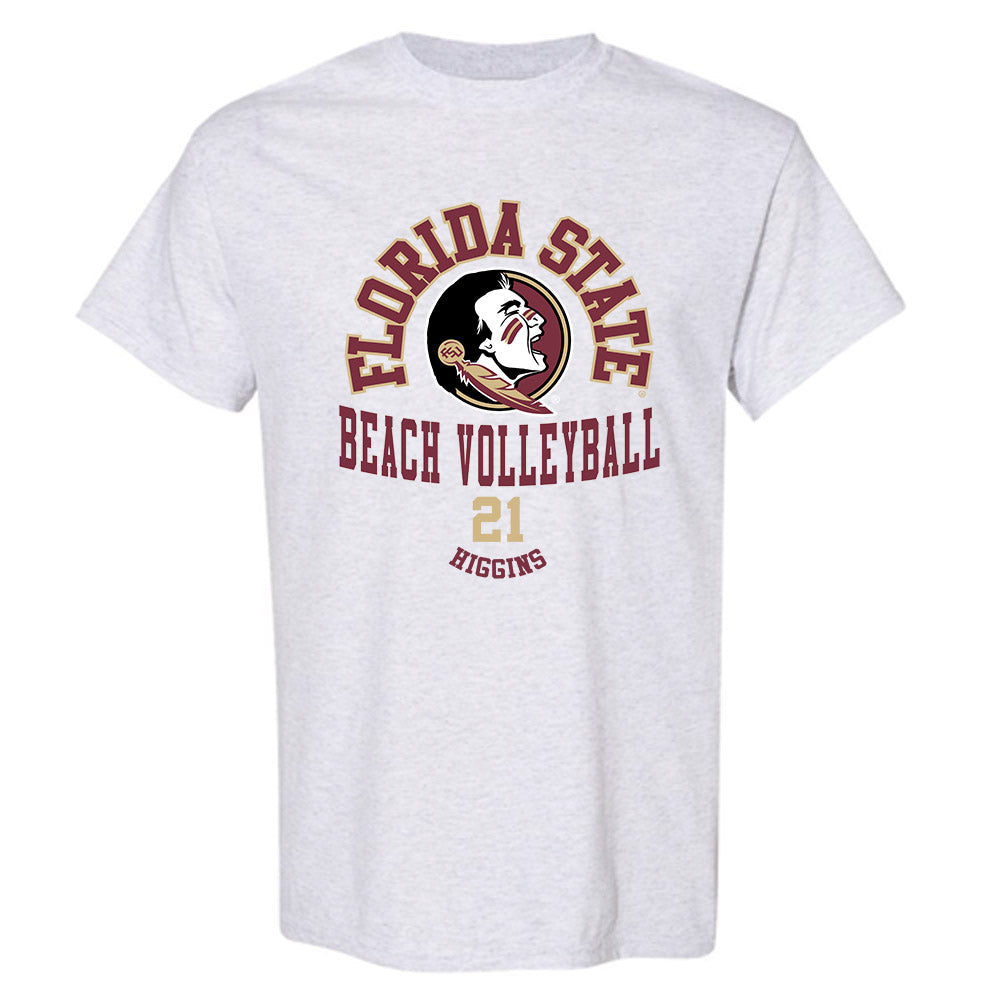 FSU - NCAA Beach Volleyball : Bailey Higgins - Classic Fashion Shersey T-Shirt-0