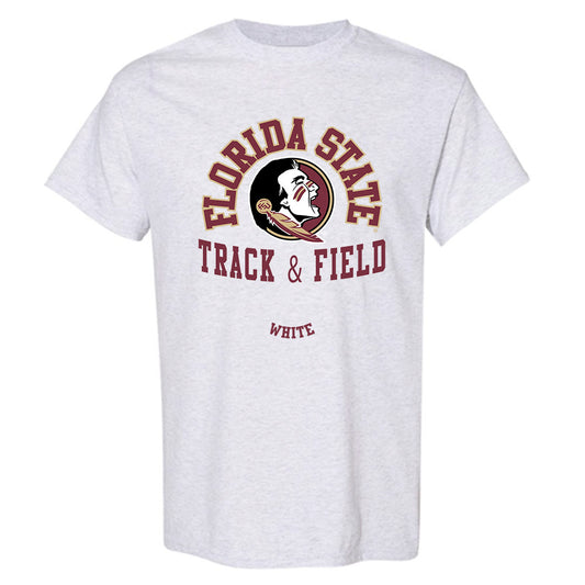 FSU - NCAA Men's Track & Field : Trace White - Classic Fashion Shersey T-Shirt-0