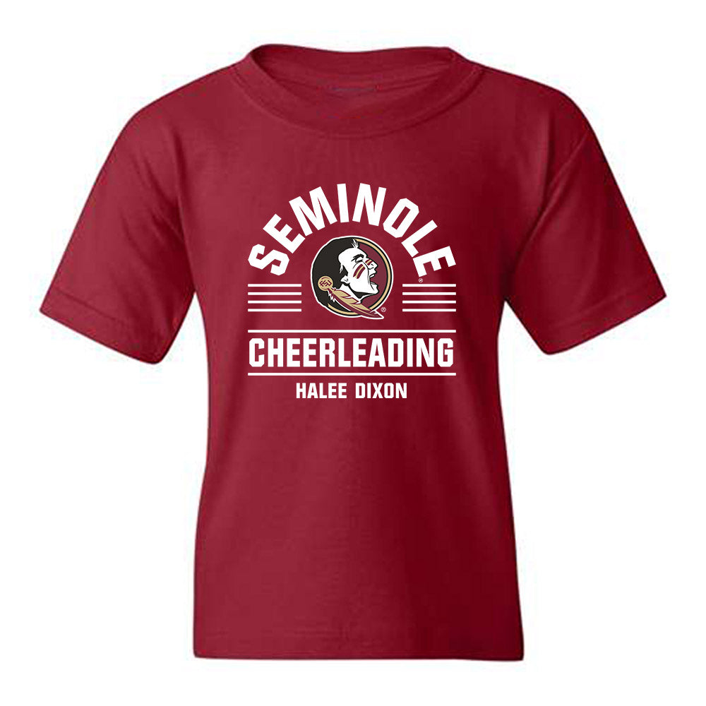 FSU - NCAA Cheerleading : Halee Dixon - Classic Fashion Shersey Youth T-Shirt-0