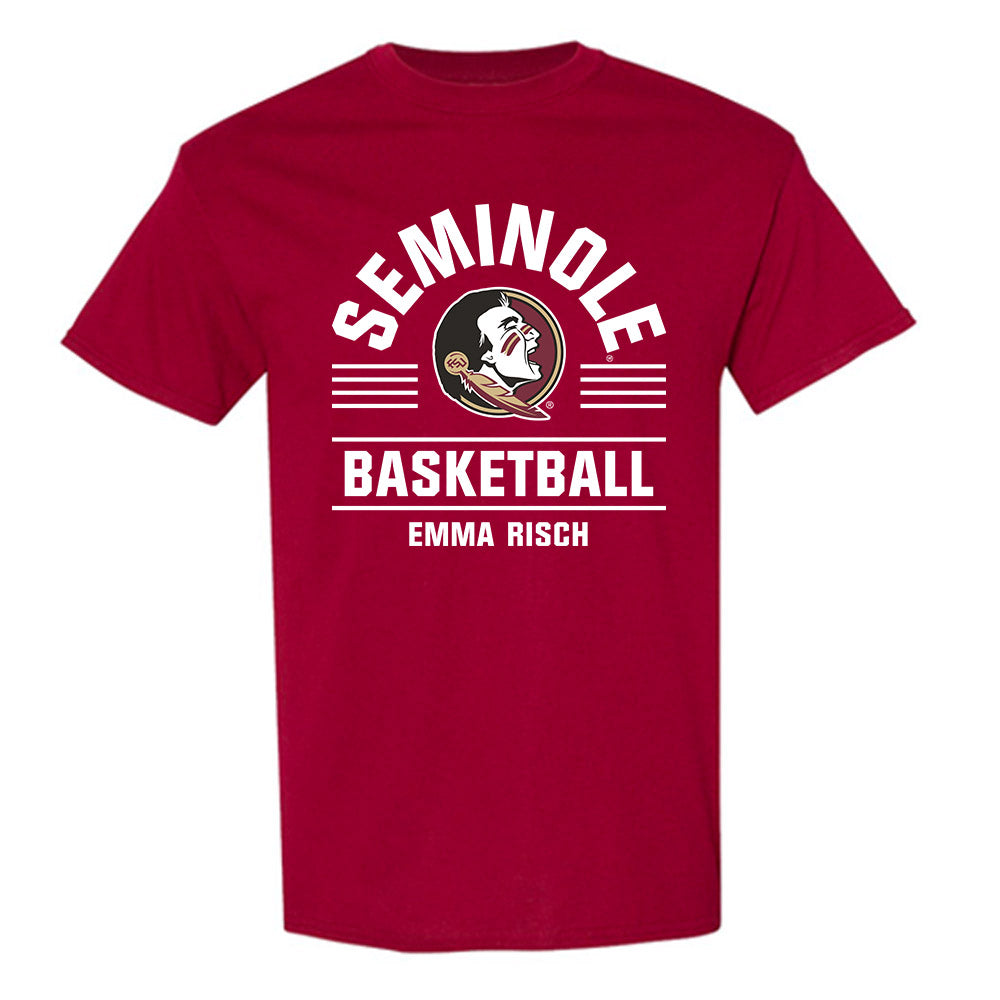 FSU - NCAA Women's Basketball : Emma Risch - Classic Fashion Shersey T-Shirt-0