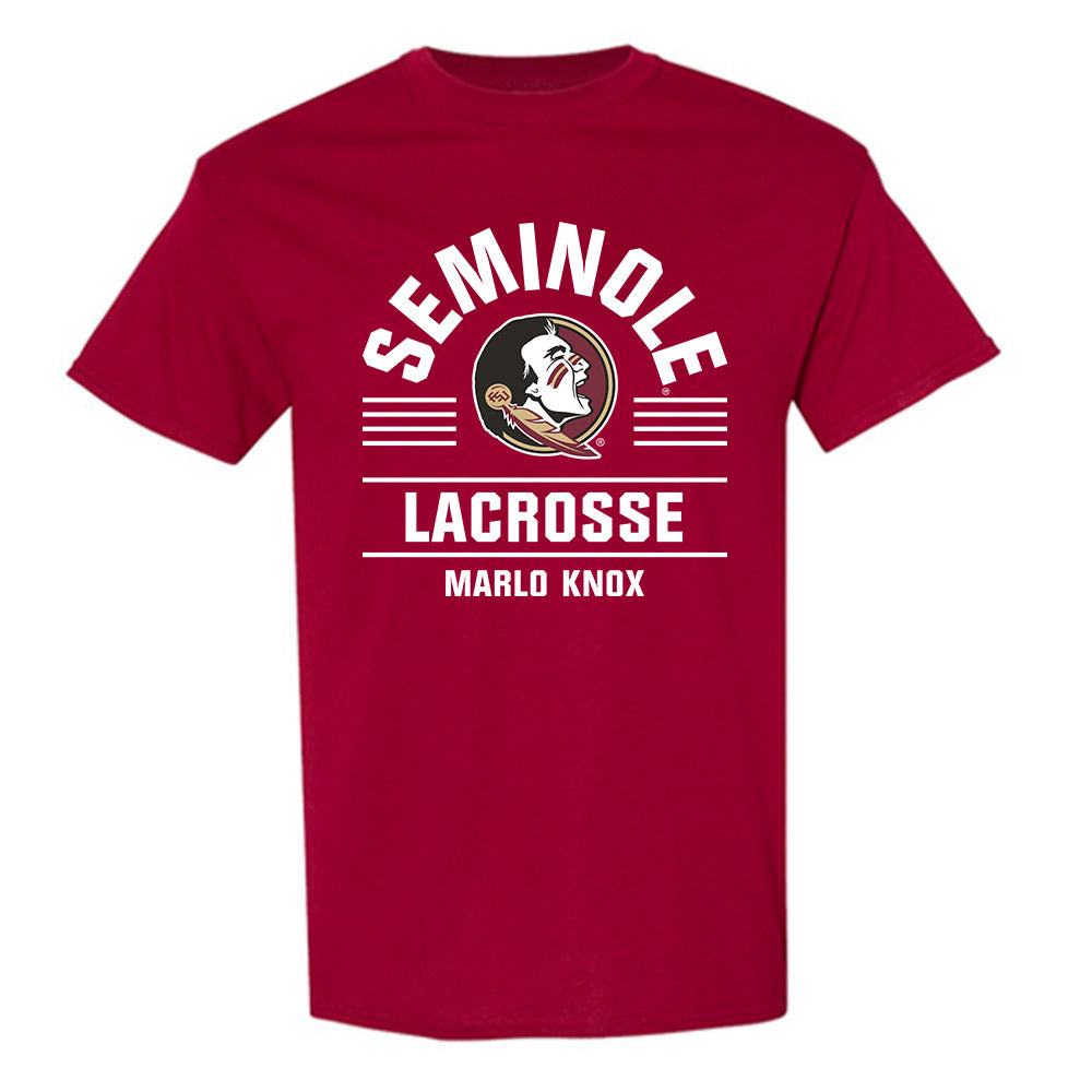 FSU - NCAA Women's Lacrosse : Marlo Knox - Classic Fashion Shersey T-Shirt-0