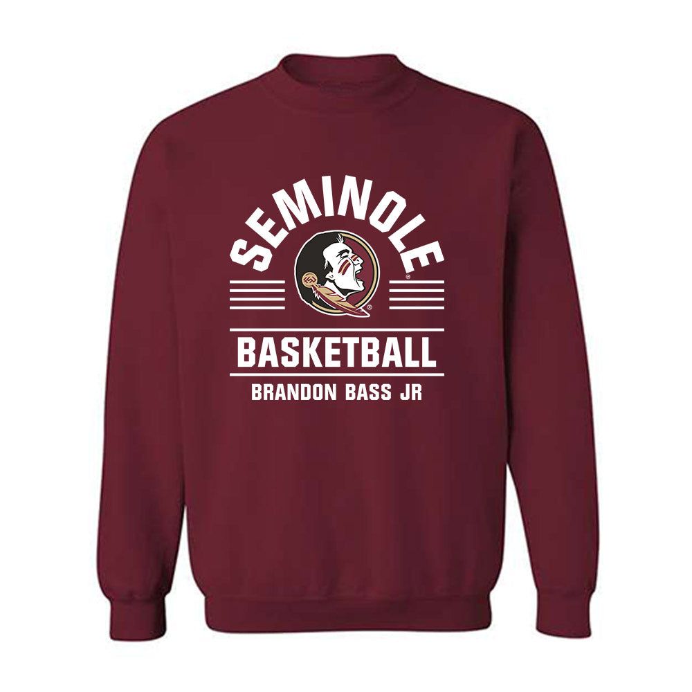 FSU - NCAA Men's Basketball : Brandon Bass Jr - Classic Fashion Shersey Crewneck Sweatshirt-0