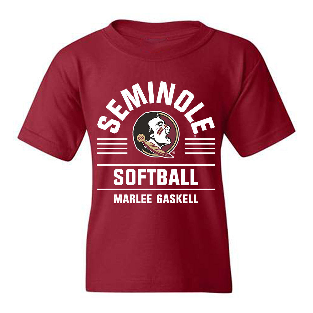 FSU - NCAA Softball : Marlee Gaskell - Classic Fashion Shersey Youth T-Shirt-0