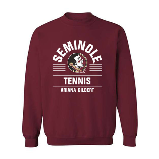 FSU - NCAA Women's Tennis : Ariana Gilbert - Classic Fashion Shersey Crewneck Sweatshirt-0