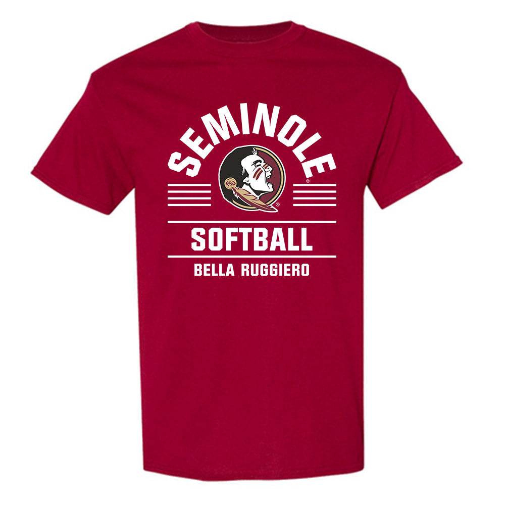 FSU - NCAA Softball : Bella Ruggiero - Classic Fashion Shersey T-Shirt-0