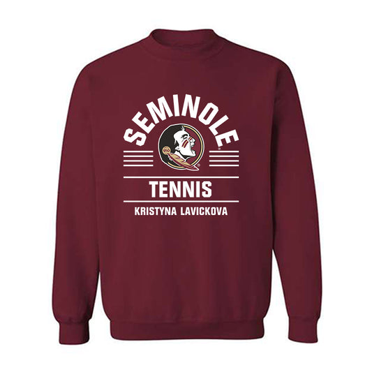 FSU - NCAA Women's Tennis : Kristyna Lavickova - Classic Fashion Shersey Crewneck Sweatshirt-0