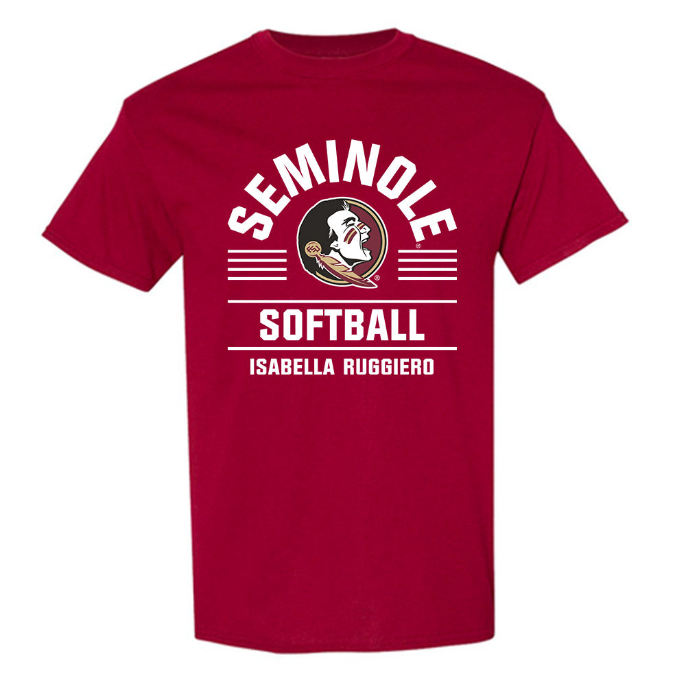 FSU - NCAA Softball : Isabella Ruggiero - Classic Fashion Shersey T-Shirt-0
