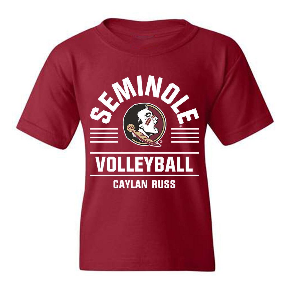 FSU - NCAA Women's Volleyball : Caylan Russ - Classic Fashion Shersey Youth T-Shirt