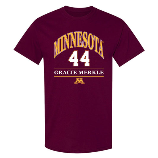 Minnesota - NCAA Women's Basketball : Gracie Merkle - Classic Fashion Shersey T-Shirt-0