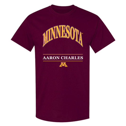 Minnesota - NCAA Men's Track & Field : Aaron Charles - Classic Fashion Shersey T-Shirt-0