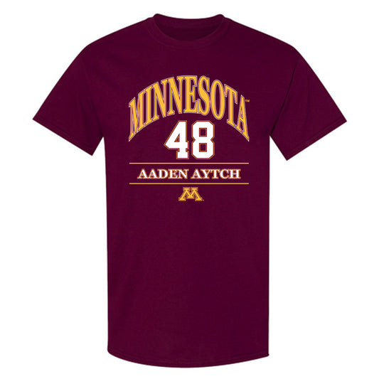 Minnesota - NCAA Football : Aaden Aytch - Classic Fashion Shersey T-Shirt-0