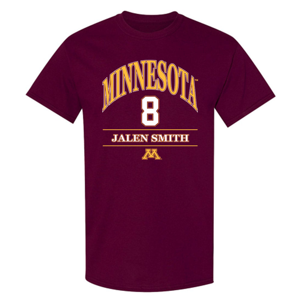 Minnesota - NCAA Football : Jalen Smith - Classic Fashion Shersey T-Shirt-0