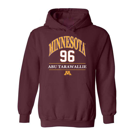 Minnesota - NCAA Football : Abu Tarawallie - Classic Fashion Shersey Hooded Sweatshirt-0