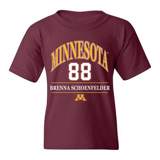 Minnesota - NCAA Women's Soccer : Brenna Schoenfelder - Classic Fashion Shersey Youth T-Shirt-0