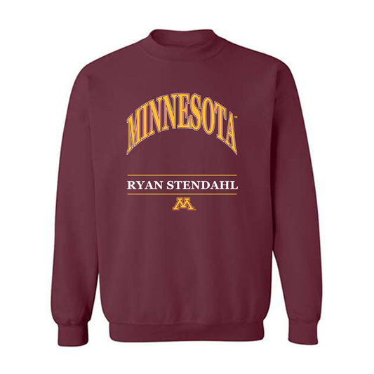 Minnesota - NCAA Men's Golf : Ryan Stendahl - Classic Fashion Shersey Crewneck Sweatshirt-0