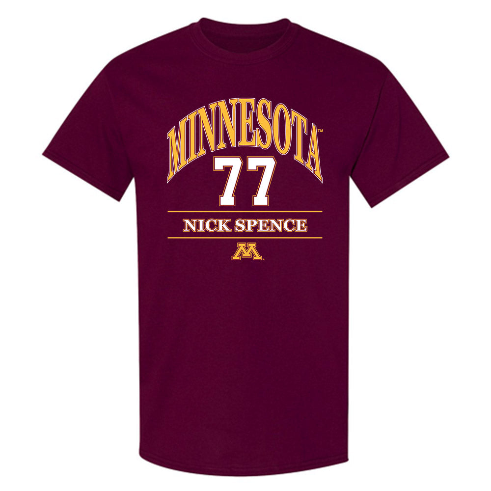 Minnesota - NCAA Football : Nick Spence - Classic Fashion Shersey T-Shirt-0