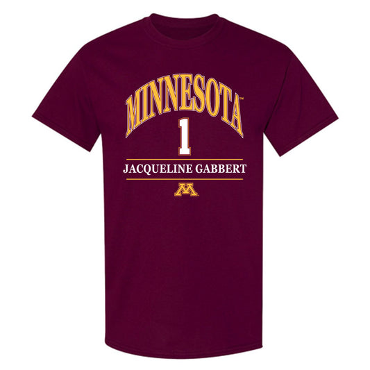 Minnesota - NCAA Women's Soccer : Jacqueline Gabbert - Classic Fashion Shersey T-Shirt-0