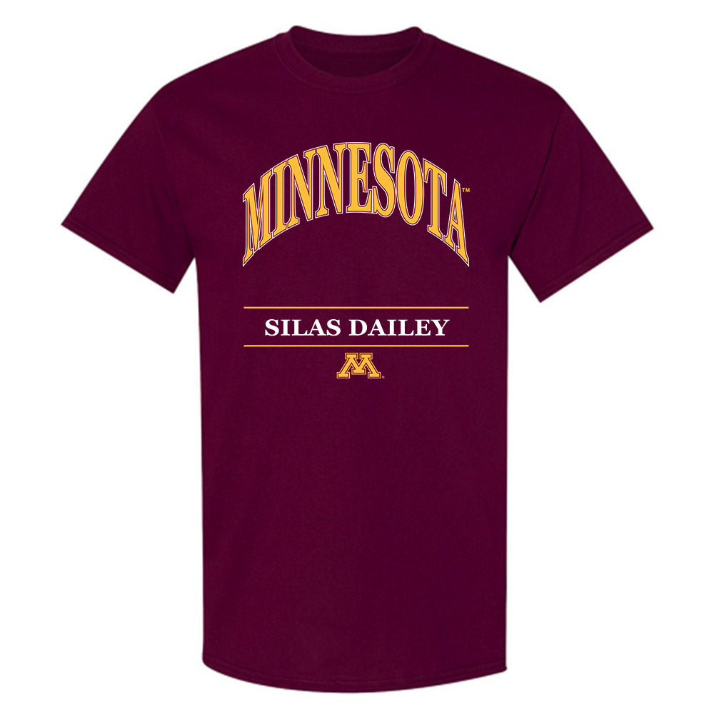 Minnesota - NCAA Wrestling : Silas Dailey - Classic Fashion Shersey T-Shirt-0
