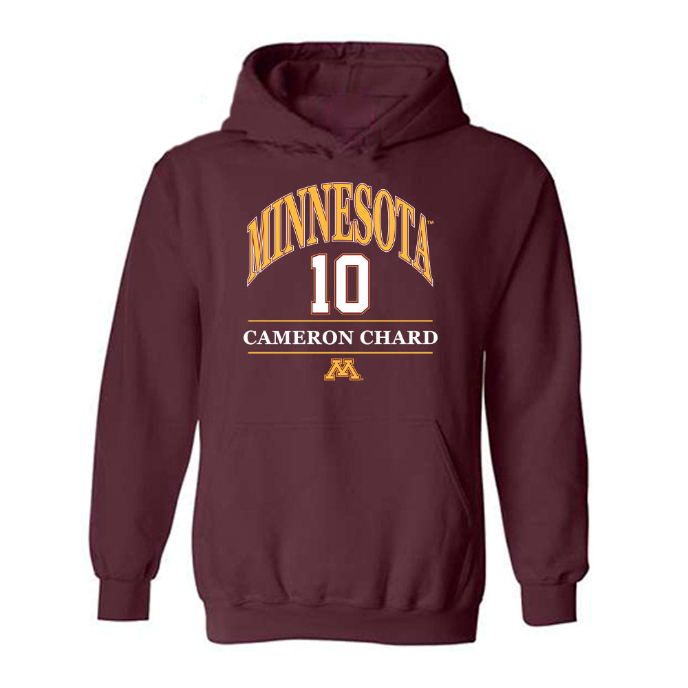 Minnesota - NCAA Softball : Cameron Chard - Classic Fashion Shersey Hooded Sweatshirt-0