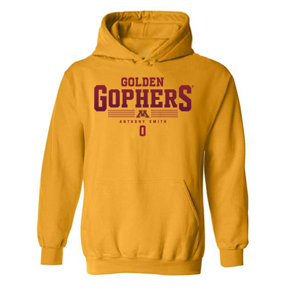 Minnesota - NCAA Football : Anthony Smith - Classic Fashion Shersey Hooded Sweatshirt-0