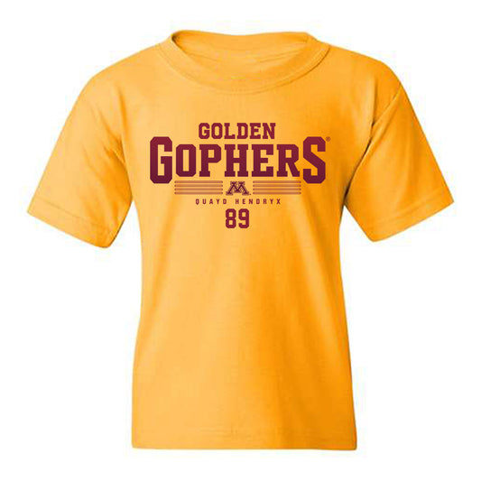 Minnesota - NCAA Football : Quayd Hendryx - Classic Fashion Shersey Youth T-Shirt-0