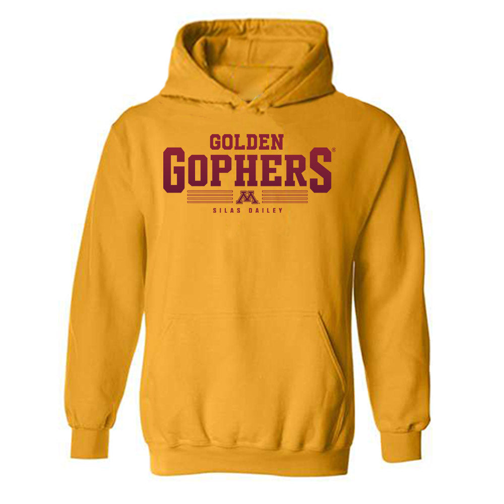 Minnesota - NCAA Wrestling : Silas Dailey - Classic Fashion Shersey Hooded Sweatshirt-0