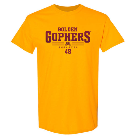 Minnesota - NCAA Football : Aaden Aytch - Classic Fashion Shersey T-Shirt-0