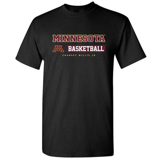 Minnesota - NCAA Men's Basketball : Chansey Willis Jr - Classic Fashion Shersey T-Shirt-0