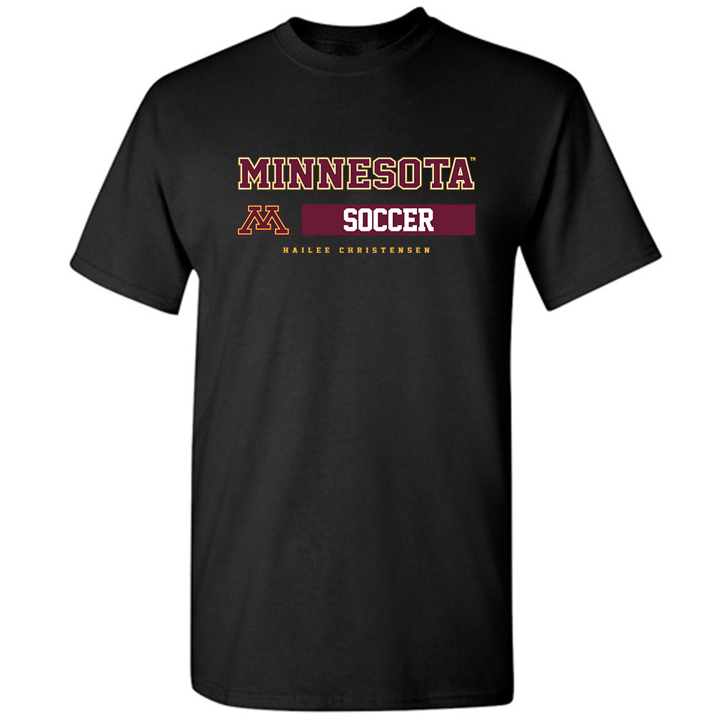 Minnesota - NCAA Women's Soccer : Hailee Christensen - Classic Fashion Shersey T-Shirt-0