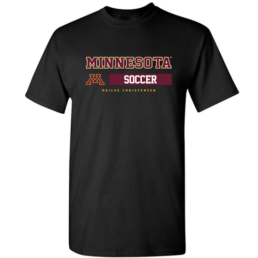 Minnesota - NCAA Women's Soccer : Hailee Christensen - Classic Fashion Shersey T-Shirt-0