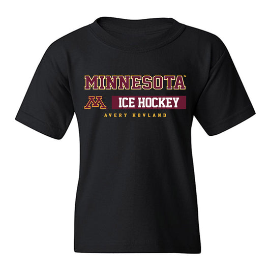 Minnesota - NCAA Women's Ice Hockey : Avery Hovland - Classic Fashion Shersey Youth T-Shirt-0