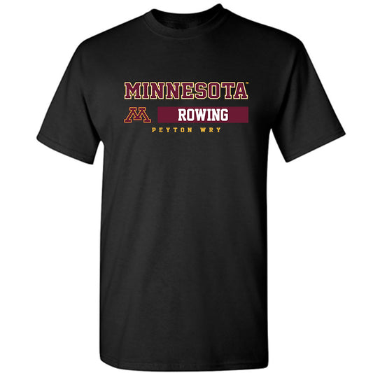 Minnesota - NCAA Women's Rowing : Peyton Wry - Classic Fashion Shersey T-Shirt-0