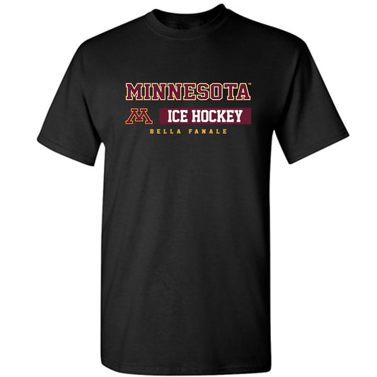 Minnesota - NCAA Women's Ice Hockey : Bella Fanale - Classic Fashion Shersey T-Shirt-0