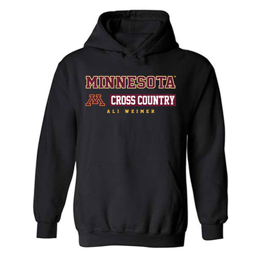 Minnesota - NCAA Women's Cross Country : Ali Weimer - Classic Fashion Shersey Hooded Sweatshirt-0