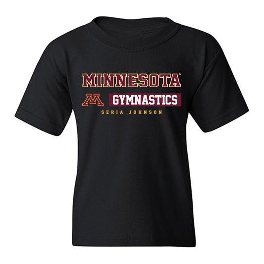 Minnesota - NCAA Women's Gymnastics : Seria Johnson - Classic Fashion Shersey Youth T-Shirt-0