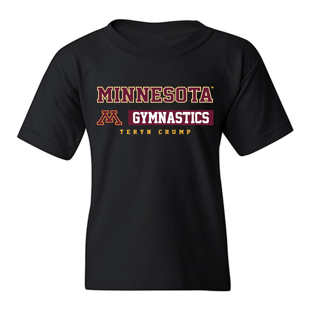 Minnesota - NCAA Women's Gymnastics : Teryn Crump - Classic Fashion Shersey Youth T-Shirt-0