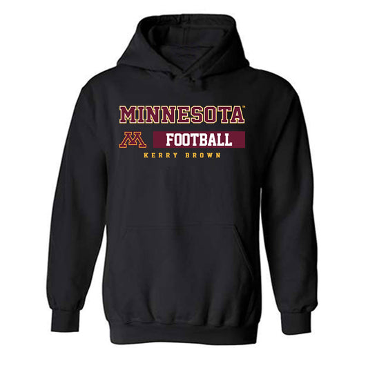 Minnesota - NCAA Football : Kerry Brown - Classic Fashion Shersey Hooded Sweatshirt