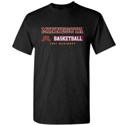 Minnesota - NCAA Women's Basketball : Tori McKinney - Classic Fashion Shersey T-Shirt-0