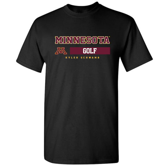 Minnesota - NCAA Men's Golf : Kyler Schwamb - Classic Fashion Shersey T-Shirt-0